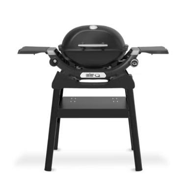Weber Q 1200N Gasgrill mit Seitentischen und kompaktem Stand, 1501083